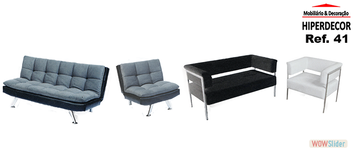 sofa 2 e 3 lugares e maple