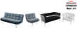 sofa 2 e 3 lugares e maple